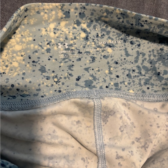 Under Armour Project Rock Sports Bra + Cropped High-Rise Leggings Set | Like New - Picture 3 of 4